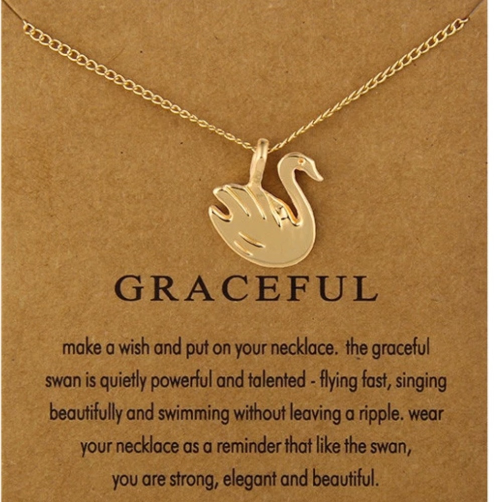 Graceful card + necklace